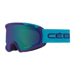 Women's Cebe Goggles - Cebe Fanatic M Snow Goggle. Purple Blue - Brown Flash Blue